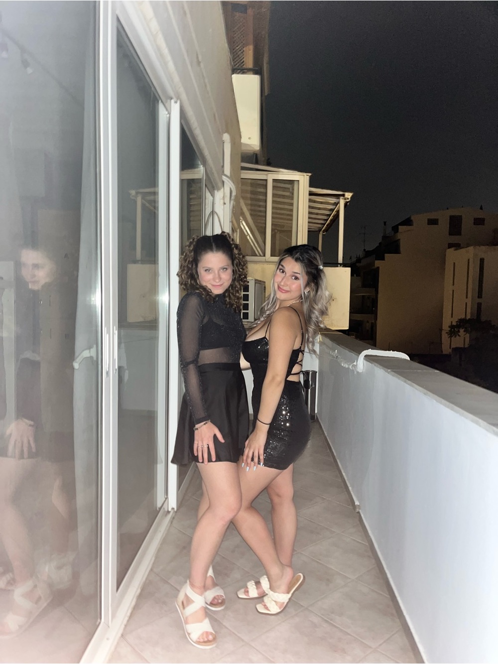 Strapless Black Sequin Party Dress